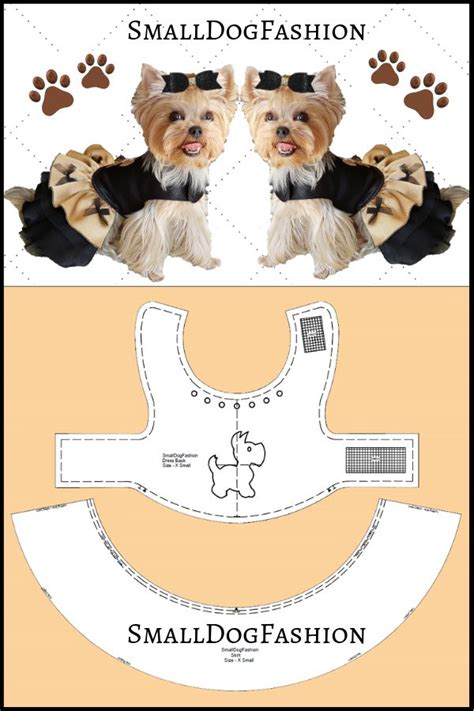 cute dog dress  sewing pattern   small dog dog dress design