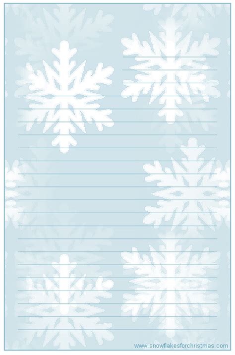 images  snowflake writing paper printable snowflake writing