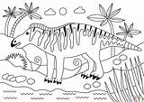 Coloring Edmontosaurus Pages Dinosaurs sketch template