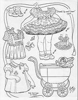 Paper Dolls Shirley Temple Vintage Coloring Visit Books sketch template