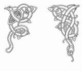 Knot Anglo Saxon sketch template