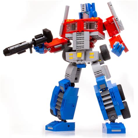 instructions  custom lego transformers optimus prime  transf