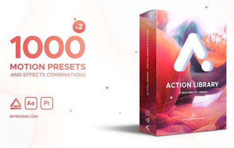 videohive action library motion presets package