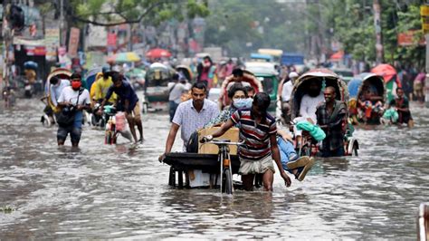 whats causing  devastating floods  china india  bangladesh