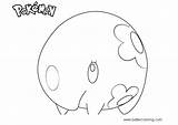 Munna Coloring Pages Pokemon Printable Kids sketch template