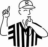 Referee Umpire Clipart Cartoon Clip Sports Whistle Stock Officials Blow 20clipart Official Clipground Illustration Cliparts Baseball Blowing Arbiter sketch template
