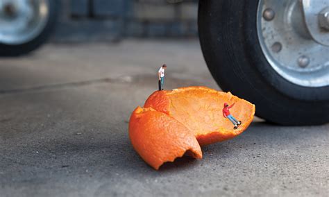 Tiny Art How Slinkachu Makes His Miniature Street Scenes