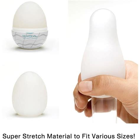 Tenga Easy Beat Egg New Standard Masturbator Six Pack Sex Toys