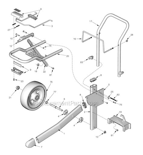 graco  parts list  diagram pro  ereplacementpartscom