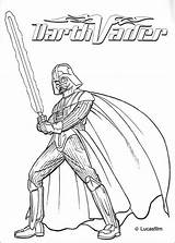 Coloring Vader Darth Pages Print Popular sketch template