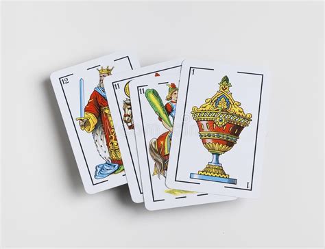 naipes spanish playing cards stock image image  female gambling