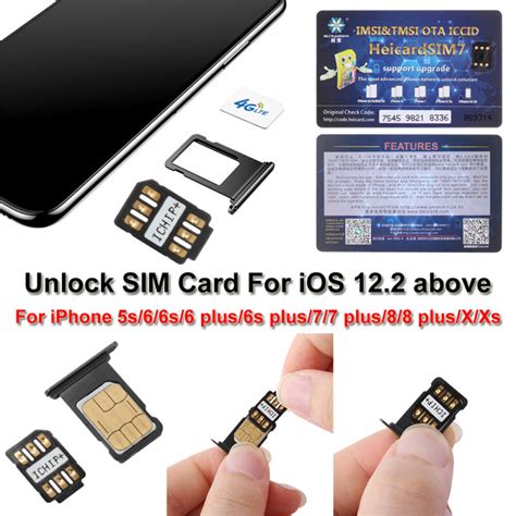 ️ Heicard V1 4 Unlock Turbo Sim Card For Iphone Iphone 11 11 Pro 11 Pro