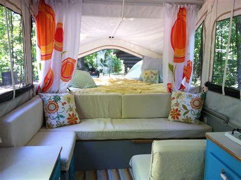 wonderful image  creative pop  camper makeover ideas camper interior remodeled campers