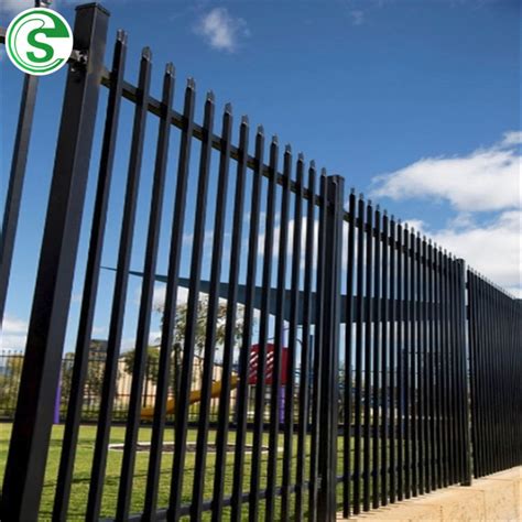decorative metal fence ornamental  rail commercial fencing china wrought iron fence