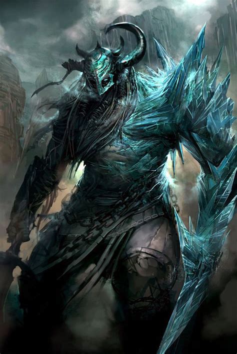 Frost Giant Knights Pinterest Art Fantasy Art And