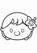 Tsum Coloring Pages Lilo Fun Kids Coloriage sketch template