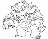 Bowser Mario Coloring Pages Dry Print Drawing Coloriage Printable Jr Wii Imprimer Color Kart Characters Bros Dessin Getdrawings Icon Llamacorn sketch template