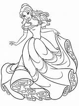 Belle Printable Ausmalbilder Colouring Misiek Coloringtop Easy Cinderella Prinzessin Drawing Crayola sketch template