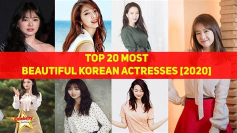 top 20 most beautiful korean actresses [2020] youtube