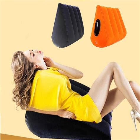 Toughage Inflatable Pillow Furniture Magic Triangle Pillow C0g0 Wedge