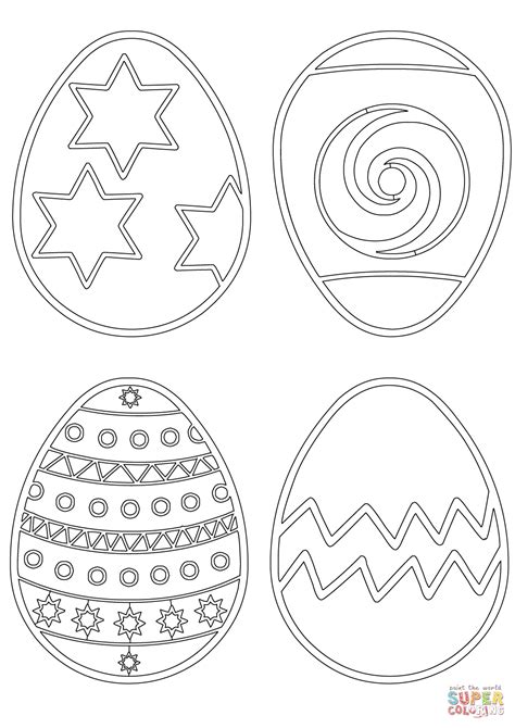 easter eggs patterns super coloring pattern coloring pages