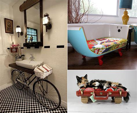 creative upcycling furniture  home decoration ideas design swan