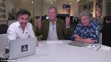 the grand tour stars jeremy clarkson richard hammond and james may launch app daily mail online