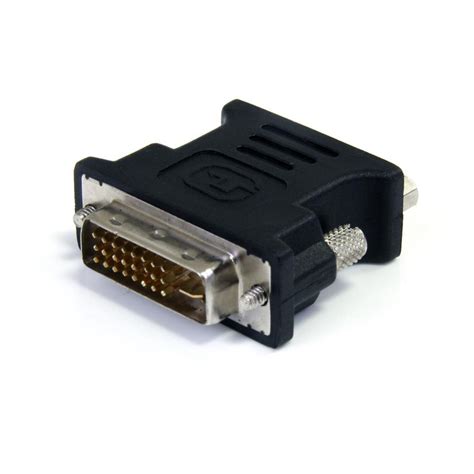startechcom dvivgamfbk dvi  vga cable adapter mf black amazonca electronics