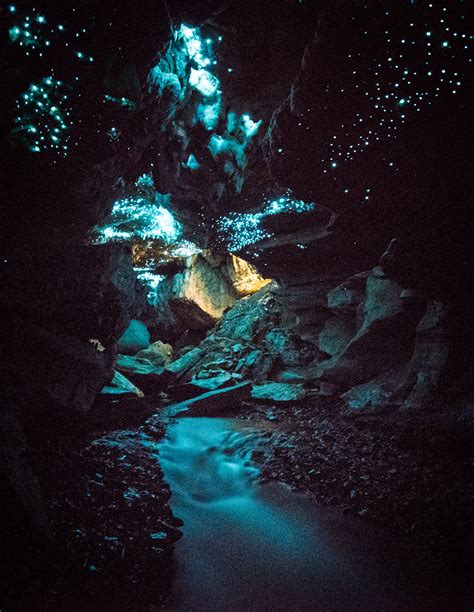 magical underground world exploring glowworm caves   zealand manfrotto imagine