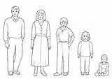 Keluarga Mewarna Koleksi Bahagia Webtech360 sketch template