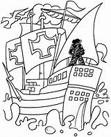 Coloring Columbus Pages Colombo Maria Santa Sail Color Kids Colombus Coloring2print sketch template