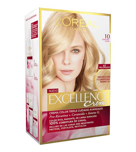 Buy Loreal Paris Excellence Creme Triple Protection Coloring 10