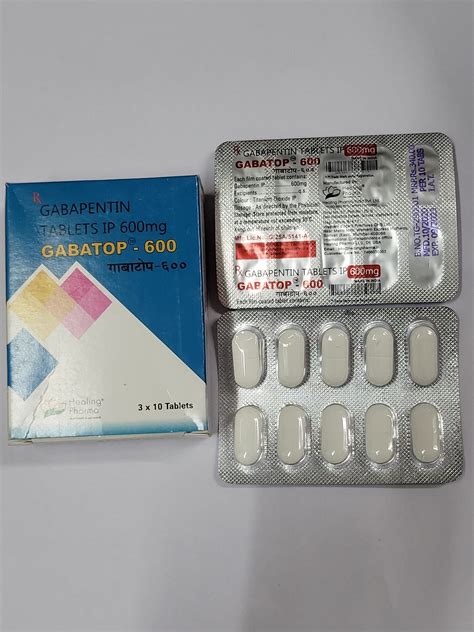 gabapentin tablets ip gabatop  mg rite care