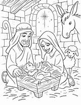 Holamormon3 Nativity Plantillas Navidena sketch template