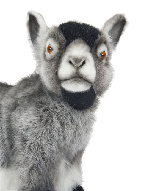 Dwarf Goat Grey 7011 By Hansa At The Toy Shoppe