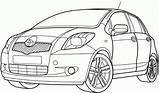 Yaris Honda Hilux Prius Voitures Autos Fonds Pochoir Chariots Roulants Odwiedź Uložené Template Zapisano sketch template
