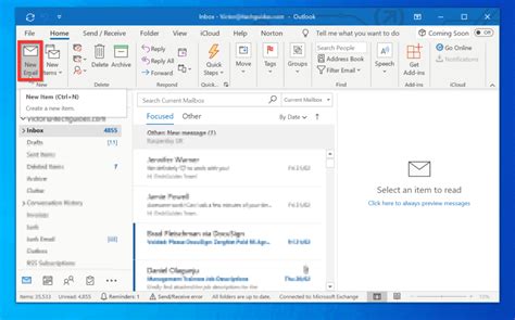 how to bcc in outlook from windows 10 iphone or android