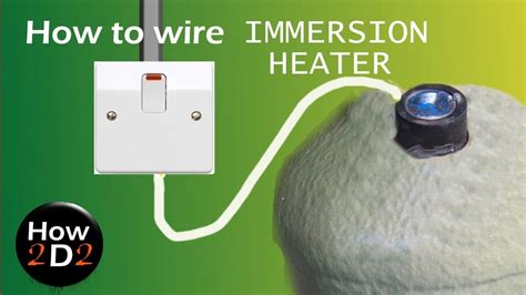 wire  immersion heater water heater wiring mcb cable size  thermostat youtube