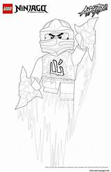 Ninjago Coloring Pages Cole Jumped Dragon Info Printable Color Printed Source sketch template