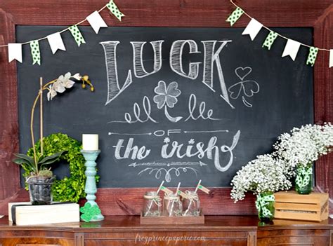 diy st patricks day decorating ideas  mantels  console tables home design lover