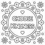 Kindness Coloring Kind Pages Clipart Choose Random Vector Showing Activities Quotes Printable Illustration Sheets Color Acts Book Getcolorings Print Stock sketch template