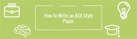write  asa style paper essaywritersus