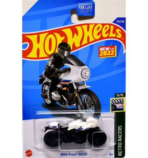 hot wheels bmw  ninet race motorcycle black wheels global