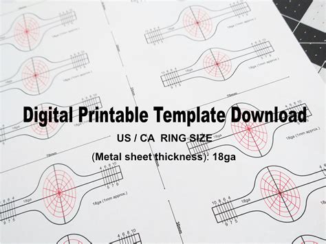printable ring templates ubicaciondepersonascdmxgobmx