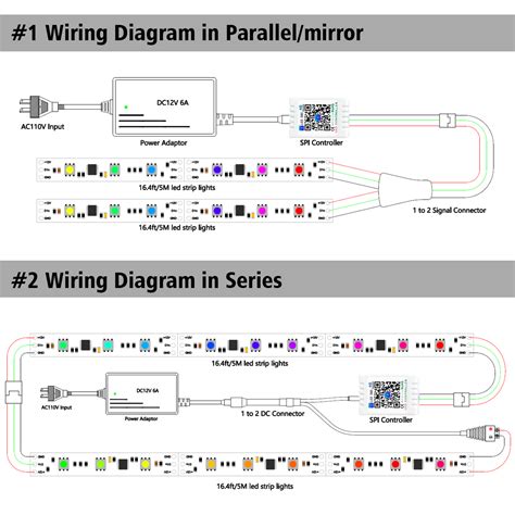 led strip light wiring diagram collection faceitsaloncom