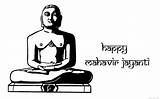 Mahavir Jayanti Wishes Comment Leave sketch template