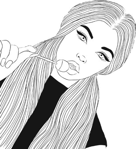 pretty tumblr girl coloring pages coloring pages