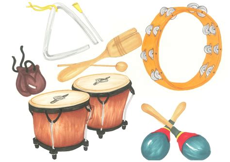 percussion instruments clipart clipground