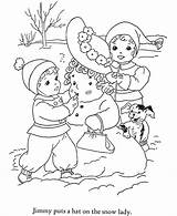 Coloring Winter Pages Kids Christmas Sheets Season Printable Snowman Colouring Drawing Seasons Preschool Print Sheet Color Snow Raisingourkids Activity Holiday sketch template