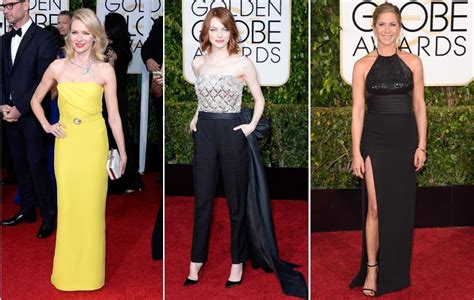 golden globes 2015 fashion from amal clooney to jennifer aniston who